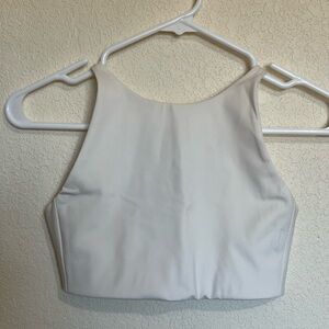 Girlfriend Collective Topanga Halter bra XS Light Ivory